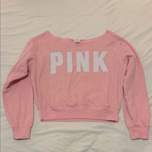 VS PINK Cropped Sweatshirt